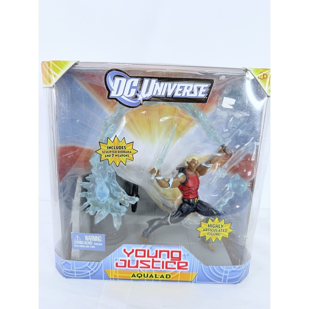 Dc Universe‎ Classics AQUALAD Young Justice Figure & Diorama by Mattel